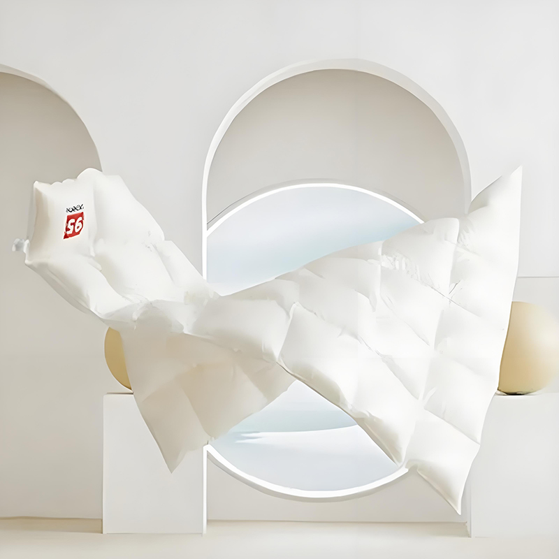 Hochbauschige, hitzebeständige, umweltfreundliche, zertifizierte Daunenfüllung für Mütter und Kleinkinder